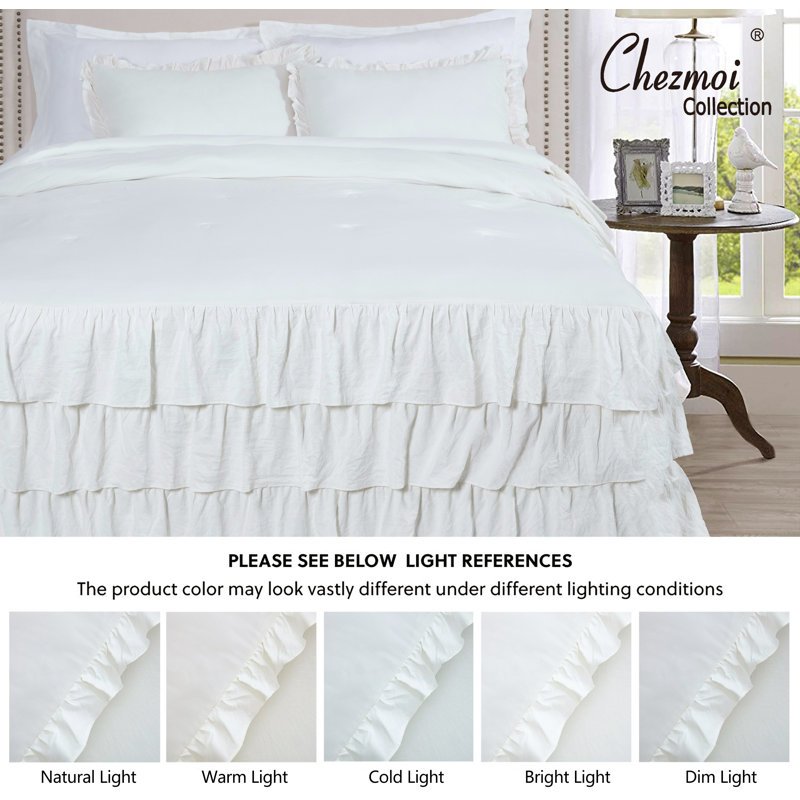 Chezmoi Collection Coverlet Set Wayfair